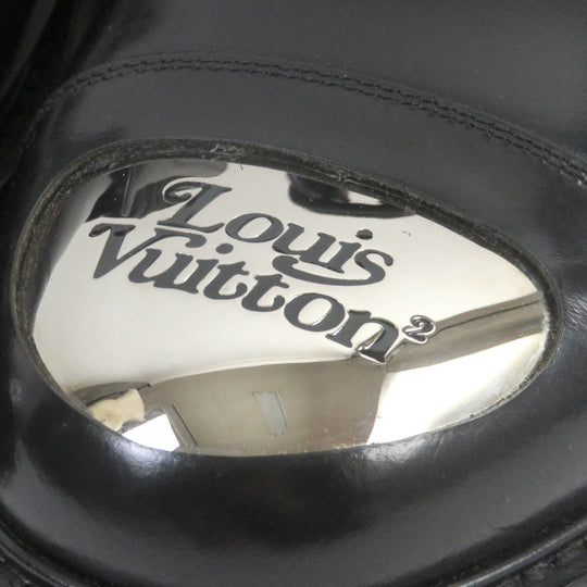 LOUIS VUITTON Dress shoes Main: Leather black Voltaire Line Richelieu mens 6 Used Authentic