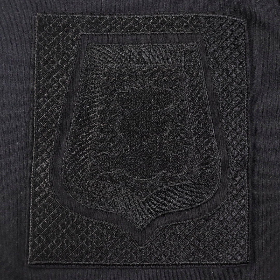 HERMES Short sleeve T-shirt Main: 100% cotton, part: 70% cotton, part: 26% nylon, part: 4% polyurethane, part: 100% polyester black Women 34 Used Authentic