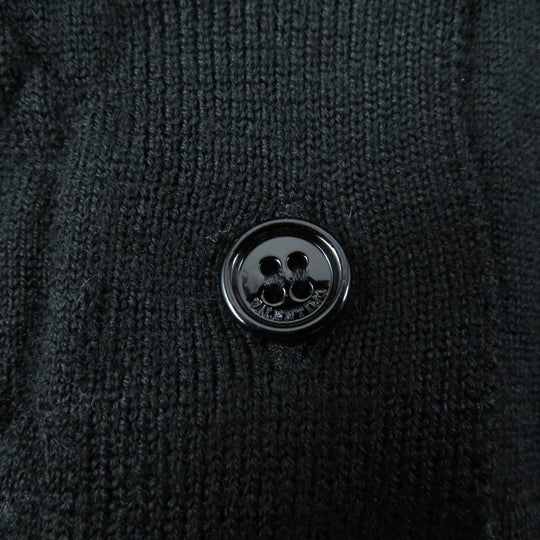 Valentino cardigan Main: 100% wool, part: 100% rayon, part: 72% nylon, part: 28% rayon black Women XS Used Authentic