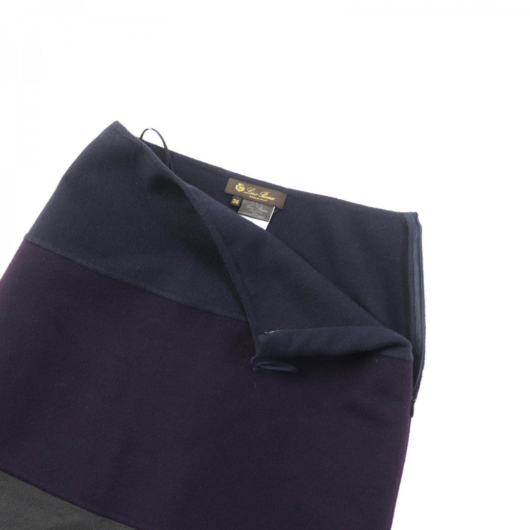 Loro Piana skirt Main: 100% cashmere Multi Women 38 Used Authentic