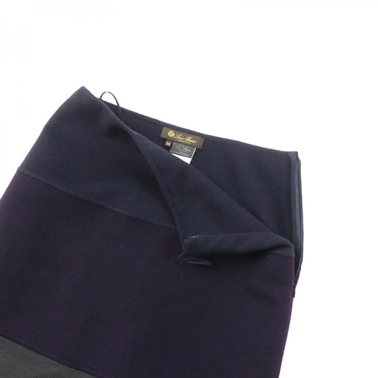 Loro Piana skirt Main: 100% cashmere Multi Women 38 Used Authentic