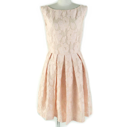 BLUGIRL one piece LR0221137 Main: 76% rayon, Main: 24% nylon, Lining: 96% polyester, Lining: 4% polyurethane pink Women 40 Used Authentic