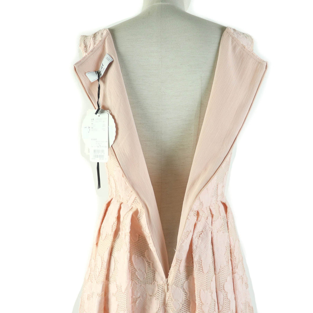 BLUGIRL one piece LR0221137 Main: 76% rayon, Main: 24% nylon, Lining: 96% polyester, Lining: 4% polyurethane pink Women 40 Used Authentic