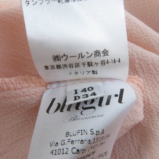 BLUGIRL one piece LR0221137 Main: 76% rayon, Main: 24% nylon, Lining: 96% polyester, Lining: 4% polyurethane pink Women 40 Used Authentic