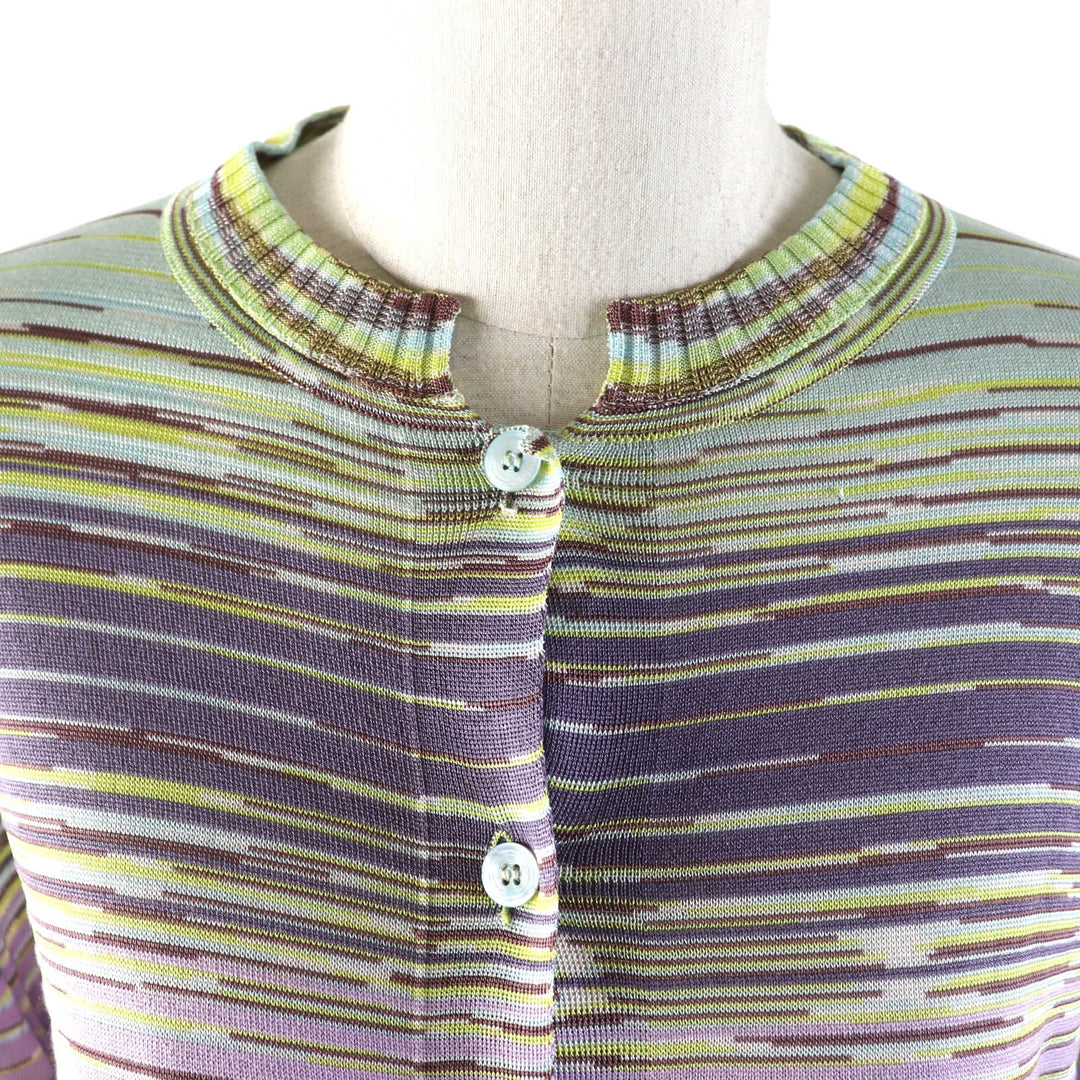 Missoni cardigan Main: 53% silk, 47% viscose Multi Women 01 Used Authentic