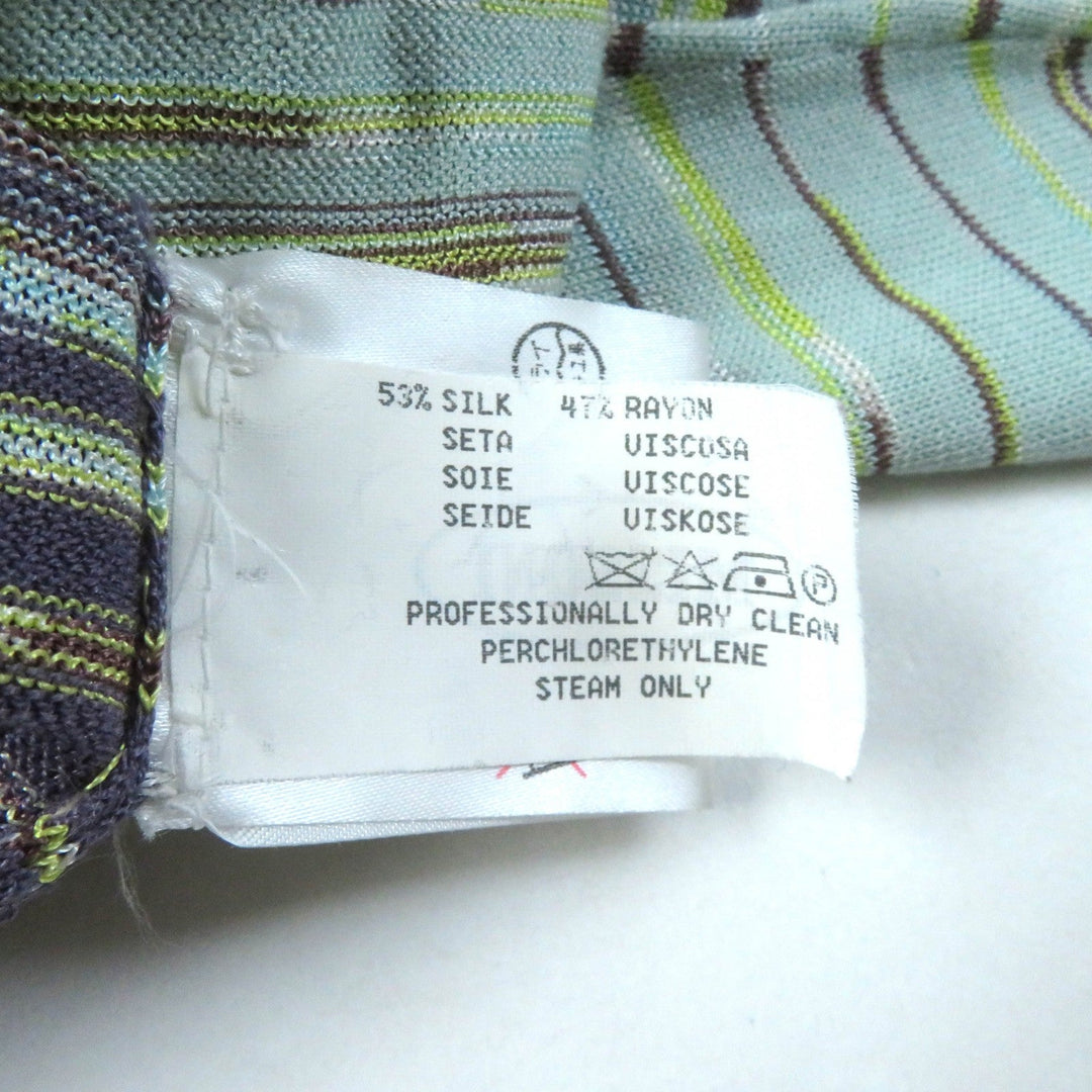 Missoni cardigan Main: 53% silk, 47% viscose Multi Women 01 Used Authentic