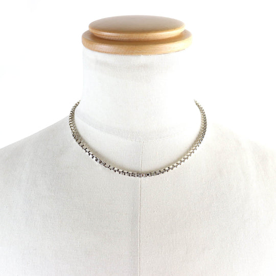TIFFANY&Co. Necklace Main�FSV925 Silver Venetian mens Used Authentic