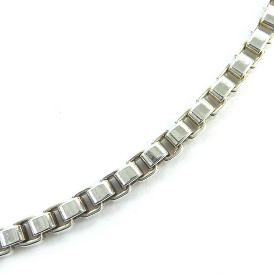 TIFFANY&Co. Necklace Main�FSV925 Silver Venetian mens Used Authentic