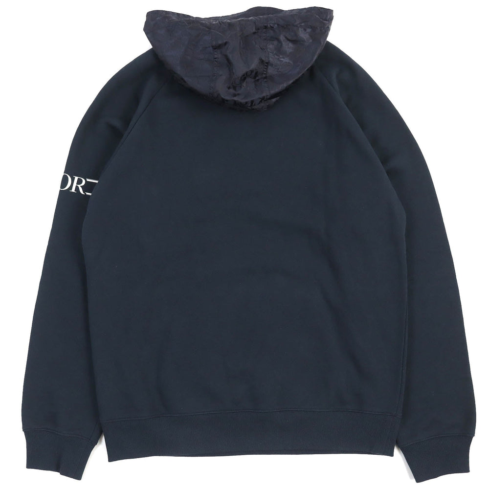 Dior HOMME Hoodie 113J406A0531 Main: 100% cotton, Part: 100% nylon Navy mens S Used Authentic