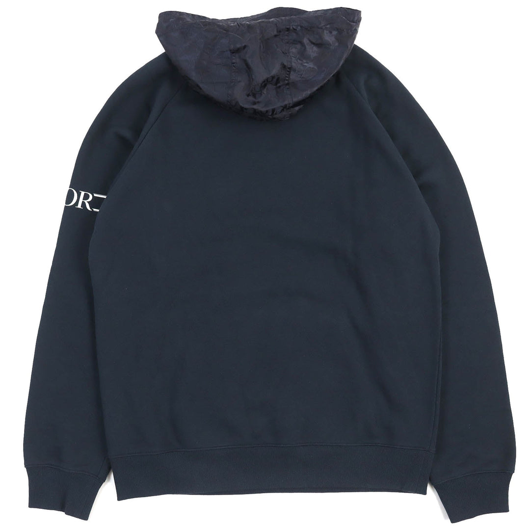 Dior HOMME Hoodie 113J406A0531 Main: 100% cotton, Part: 100% nylon Navy mens S Used Authentic