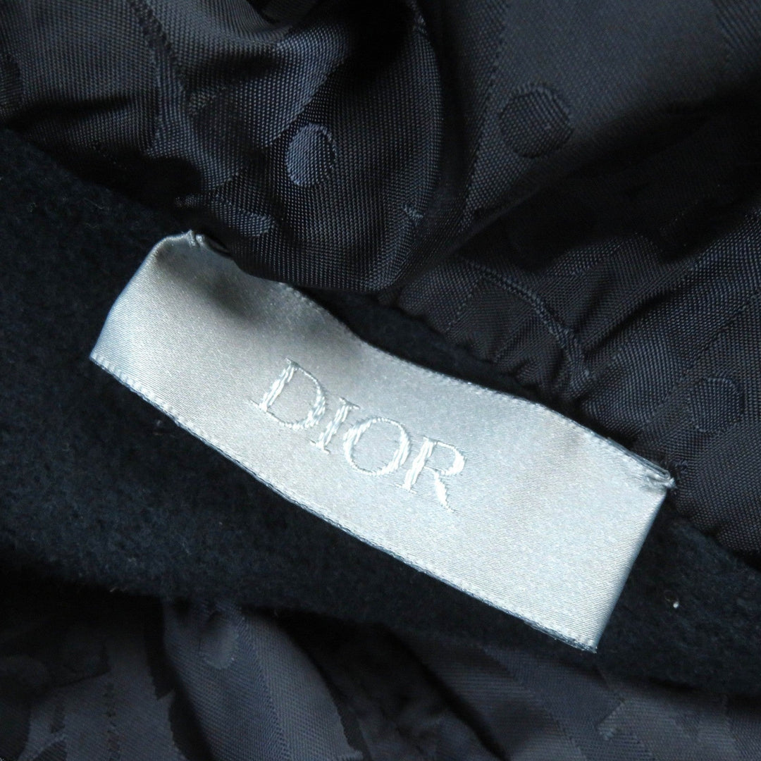 Dior HOMME Hoodie 113J406A0531 Main: 100% cotton, Part: 100% nylon Navy mens S Used Authentic