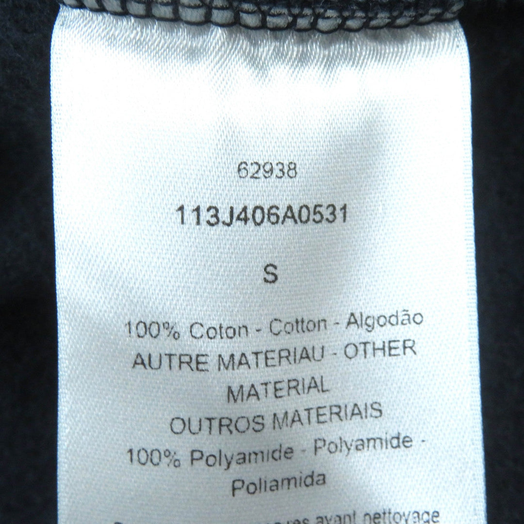 Dior HOMME Hoodie 113J406A0531 Main: 100% cotton, Part: 100% nylon Navy mens S Used Authentic