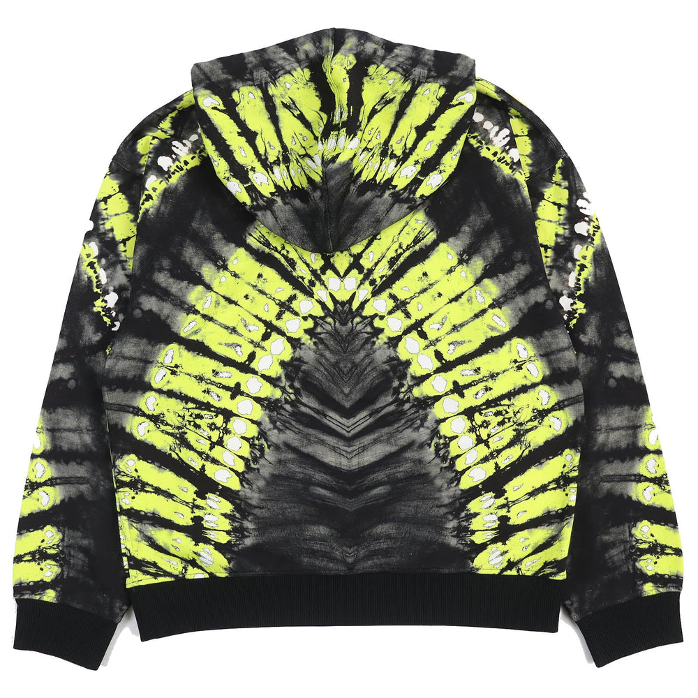 VALENTINO Hoodie Outer: 56% nylon, Outer: 44% cotton, Lining: 100% cotton, Outer 2: 94% polyester, 4% nylon, 2% polyurethane Black type Yellow White type mens S Used Authentic