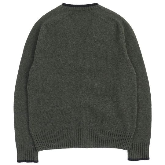 Dior HOMME cardigan 383M233AT298 Main: 100% virgin wool, embroidery: 100% polyester khaki mens S Used Authentic