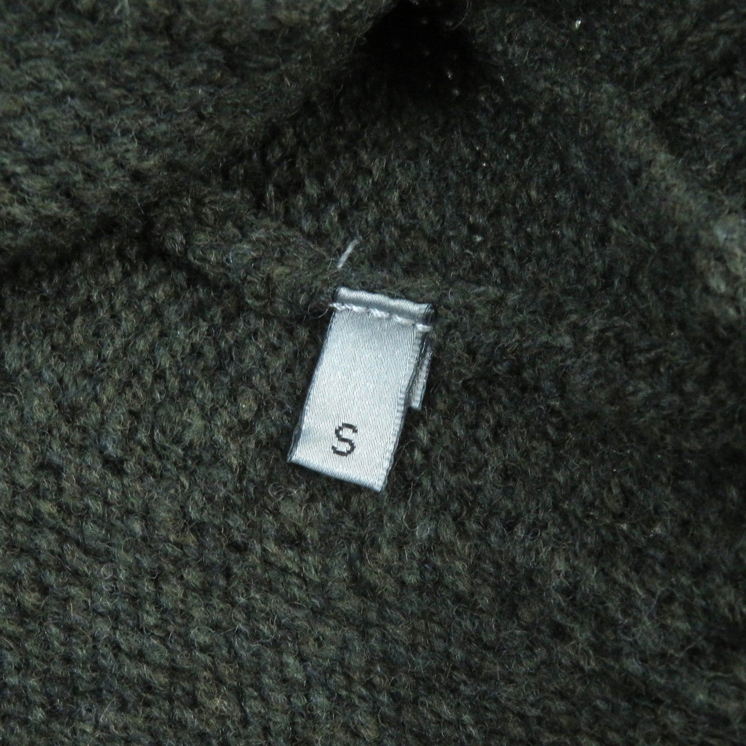 Dior HOMME cardigan 383M233AT298 Main: 100% virgin wool, embroidery: 100% polyester khaki mens S Used Authentic