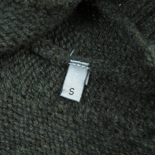 Dior HOMME cardigan 383M233AT298 Main: 100% virgin wool, embroidery: 100% polyester khaki mens S Used Authentic