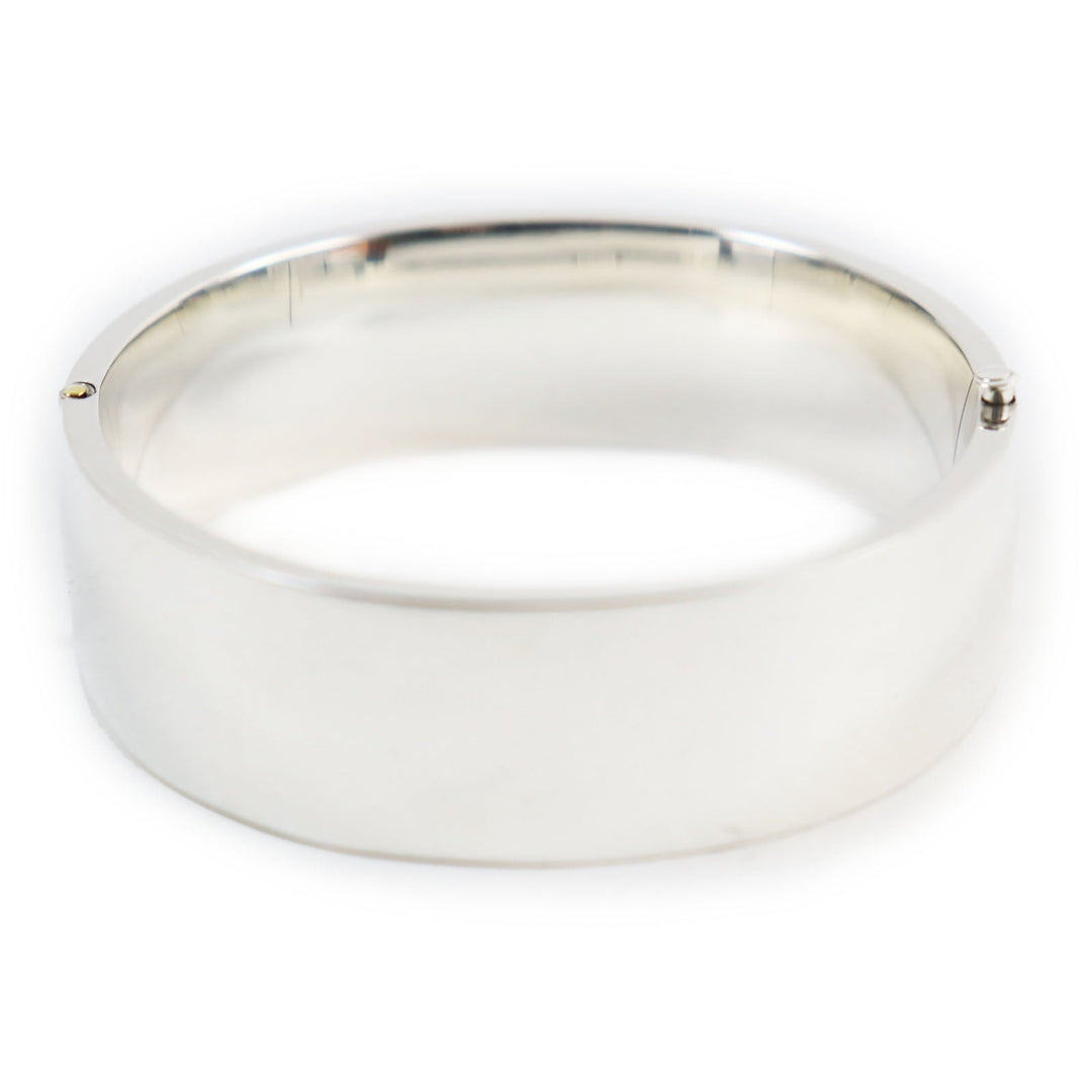 TIFFANY&Co. Bangle Main: Sterling Silver (Probably SV925) Part: Gold (Probably 14K, as many TIFFANY&Co. products from the 1920s-40s were 14K) 1P: Ruby 1P: Diamond 1P: Sapphire Silver gold mens Used Authentic