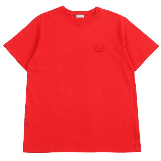 Dior HOMME Short sleeve T-shirt 943J605A0554 Main: 100% cotton Red mens L Used Authentic