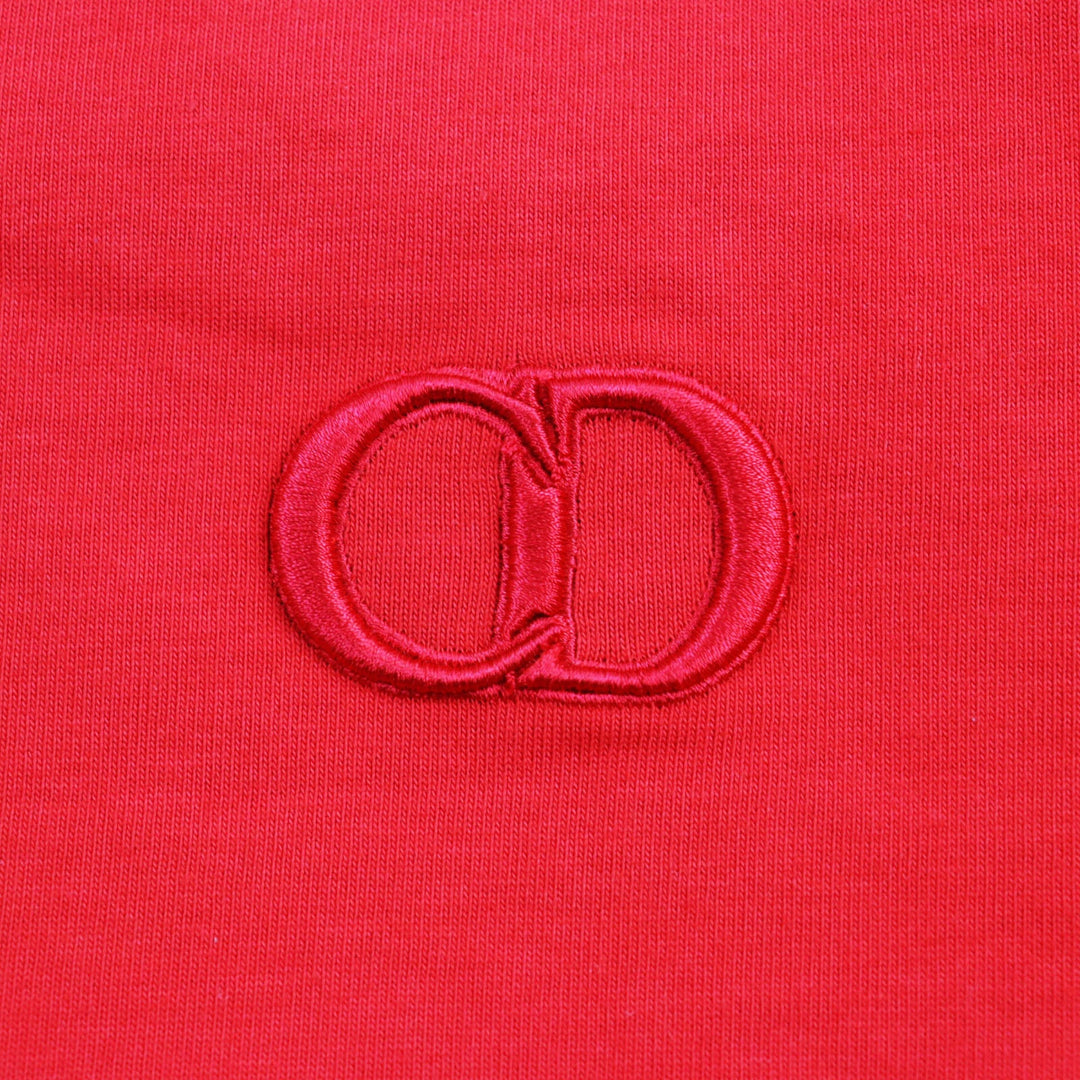 Dior HOMME Short sleeve T-shirt 943J605A0554 Main: 100% cotton Red mens L Used Authentic