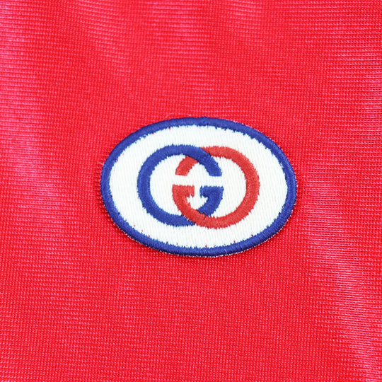 GUCCI Hoodie 653373 Outer: 100% polyester, Part: 100% polyamide (nylon), Part: 100% polyester, Lining: 100% polyamide (nylon) Red mens M Used Authentic