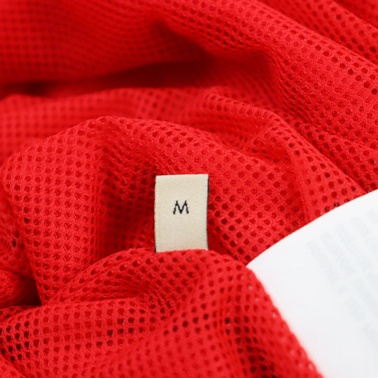 GUCCI Hoodie 653373 Outer: 100% polyester, Part: 100% polyamide (nylon), Part: 100% polyester, Lining: 100% polyamide (nylon) Red mens M Used Authentic