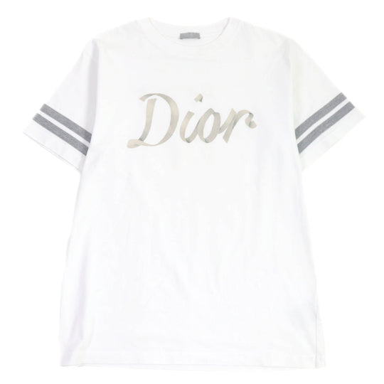 Dior HOMME Short sleeve T-shirt 293J659A0554 Main: 100% cotton white mens M Used Authentic
