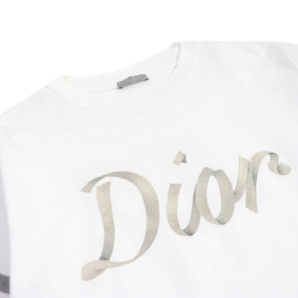 Dior HOMME Short sleeve T-shirt 293J659A0554 Main: 100% cotton white mens M Used Authentic