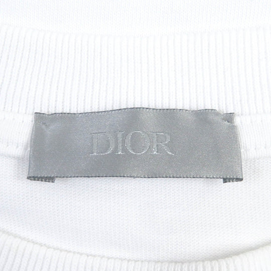 Dior HOMME Short sleeve T-shirt 293J659A0554 Main: 100% cotton white mens M Used Authentic