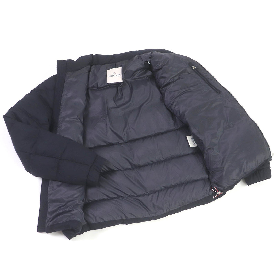 MONCLER Down jacket Outer: 100% wool, Lining: 100% nylon, Filling: 90% down, Filling: 10% feather Navy JAUDY GIUBBOTTO mens 4 Used Authentic