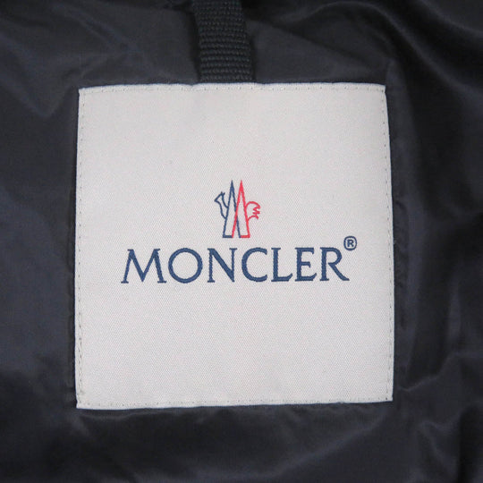 MONCLER Down jacket Outer: 100% wool, Lining: 100% nylon, Filling: 90% down, Filling: 10% feather Navy JAUDY GIUBBOTTO mens 4 Used Authentic