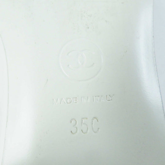 CHANEL loafers G36343 Main: Patent leather white Women 35 Used Authentic