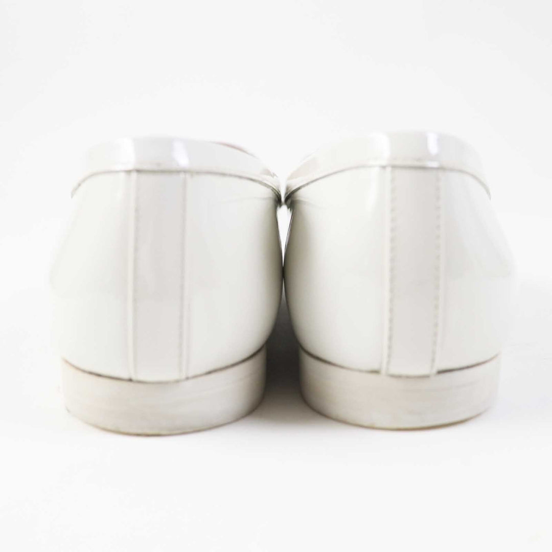 CHANEL loafers G36343 Main: Patent leather white Women 35 Used Authentic