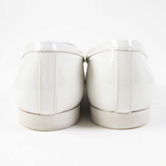 CHANEL loafers G36343 Main: Patent leather white Women 35 Used Authentic