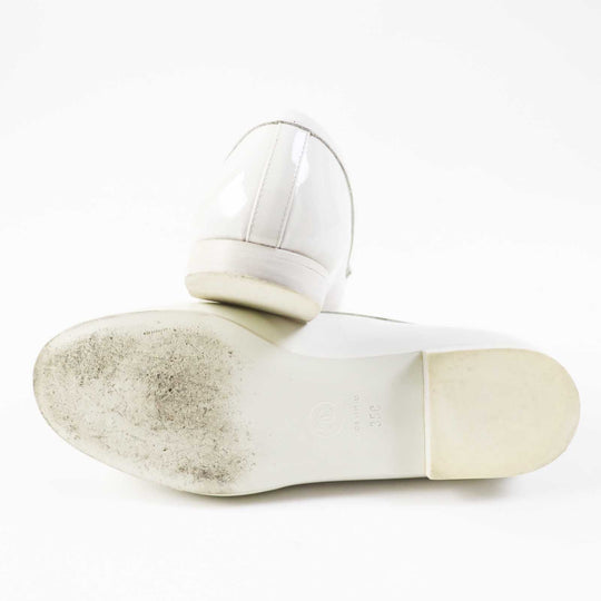 CHANEL loafers G36343 Main: Patent leather white Women 35 Used Authentic