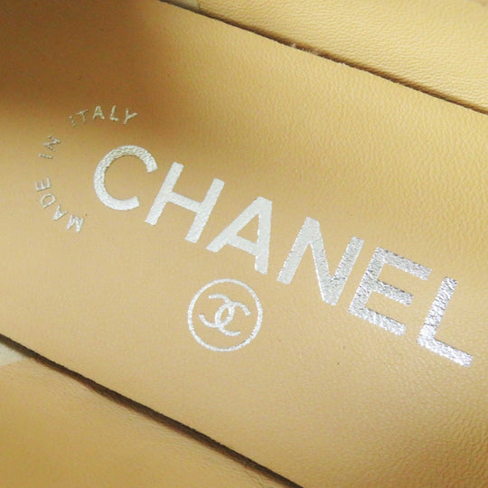 CHANEL loafers G36343 Main: Patent leather white Women 35 Used Authentic