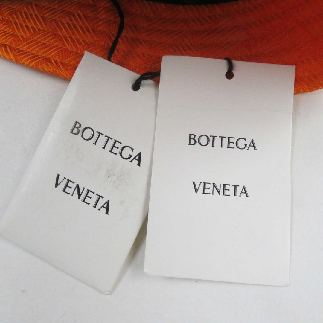 BOTTEGAVENETA hat 692795 Outer: 75% nylon, Outer: 25% polyester, Lining: 100% cotton Orange Women L Used Authentic