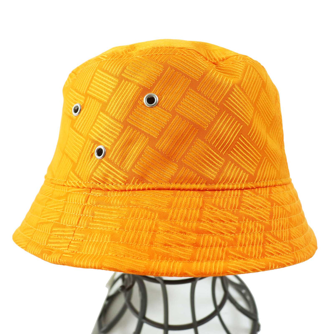 BOTTEGAVENETA hat 692795 Outer: 75% nylon, Outer: 25% polyester, Lining: 100% cotton Orange Women L Used Authentic