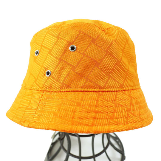 BOTTEGAVENETA hat 692795 Outer: 75% nylon, Outer: 25% polyester, Lining: 100% cotton Orange Women L Used Authentic