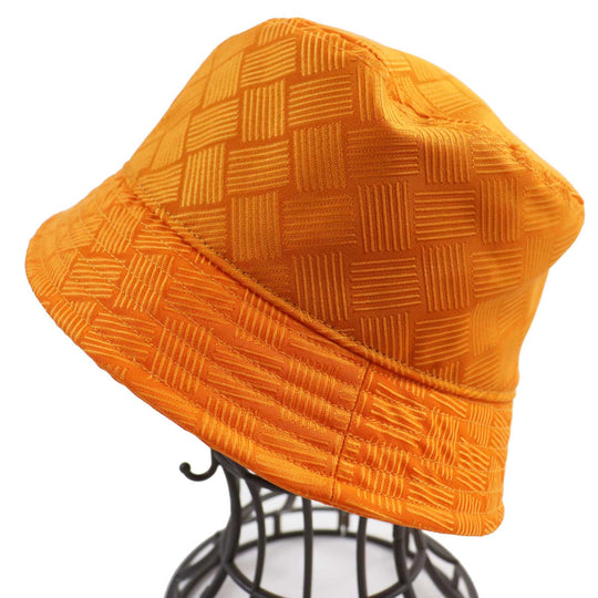 BOTTEGAVENETA hat 692795 Outer: 75% nylon, Outer: 25% polyester, Lining: 100% cotton Orange Women L Used Authentic