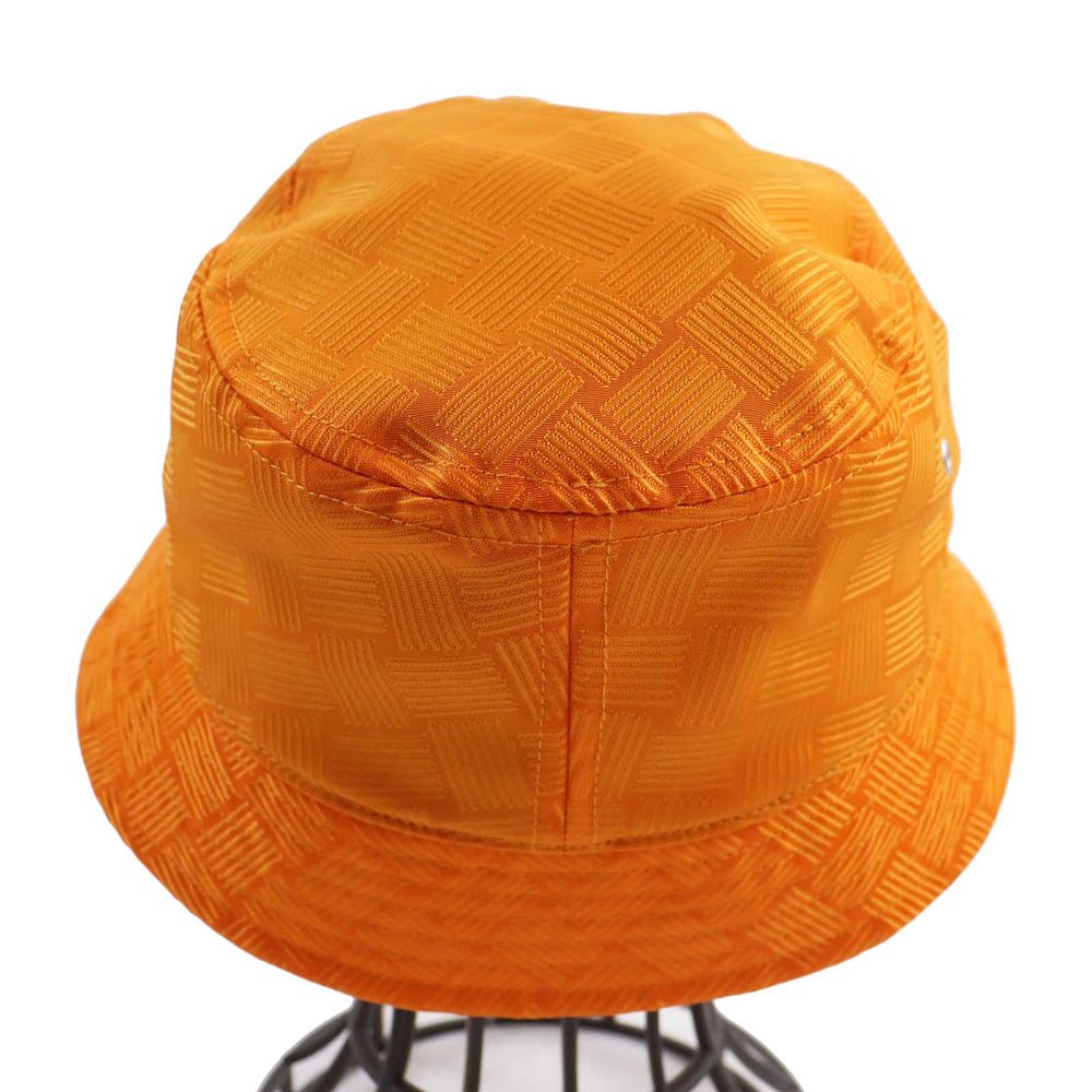 BOTTEGAVENETA hat 692795 Outer: 75% nylon, Outer: 25% polyester, Lining: 100% cotton Orange Women L Used Authentic