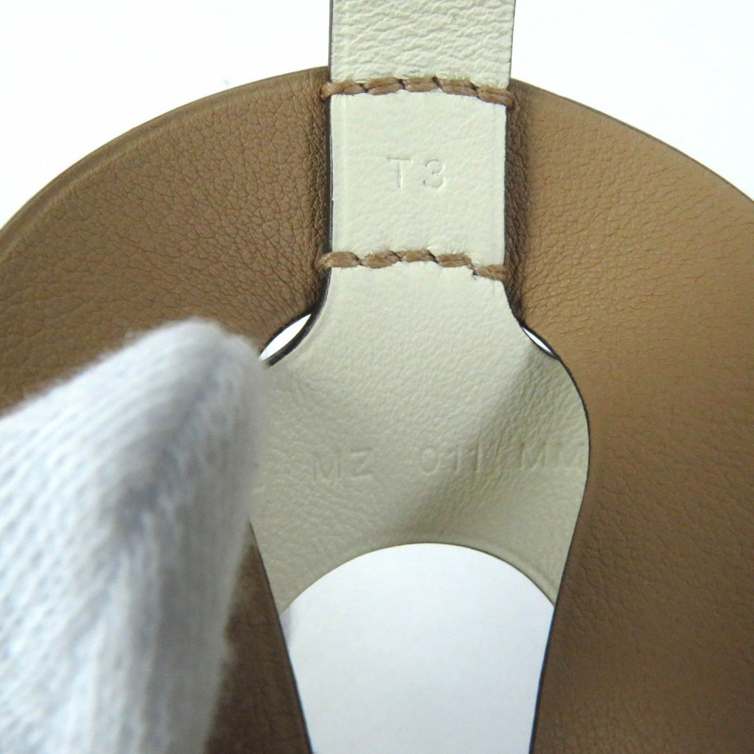 HERMES bracelet Main: Leather CHAI/NATA Vilvolt Women Used Authentic