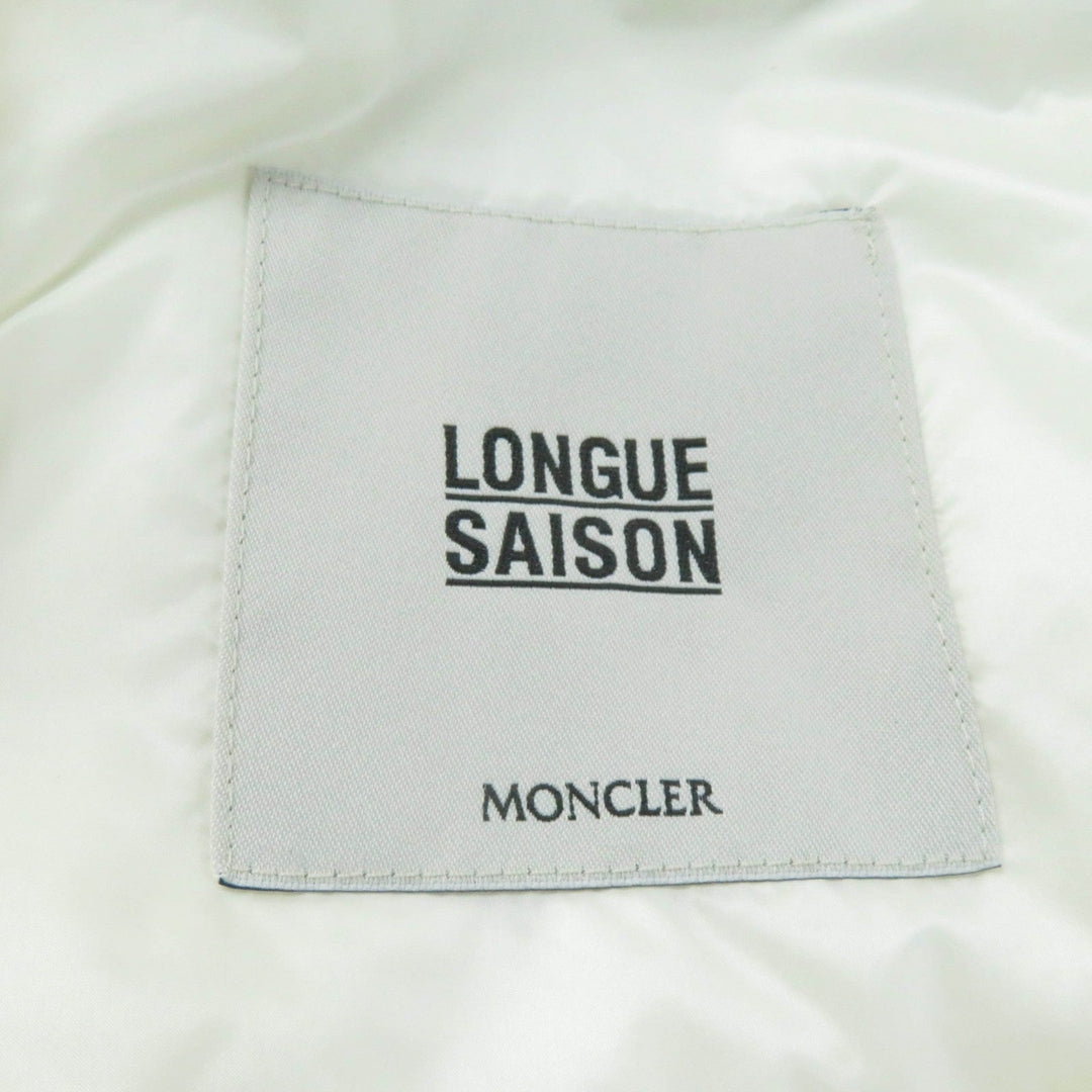 MONCLER down coat Outer: 100% nylon, Lining: 100% nylon, Part: 100% nylon, Part: 100% nylon, Filling: 90% down, Filling: 10% feather white GNOSIA Women 1 Used Authentic