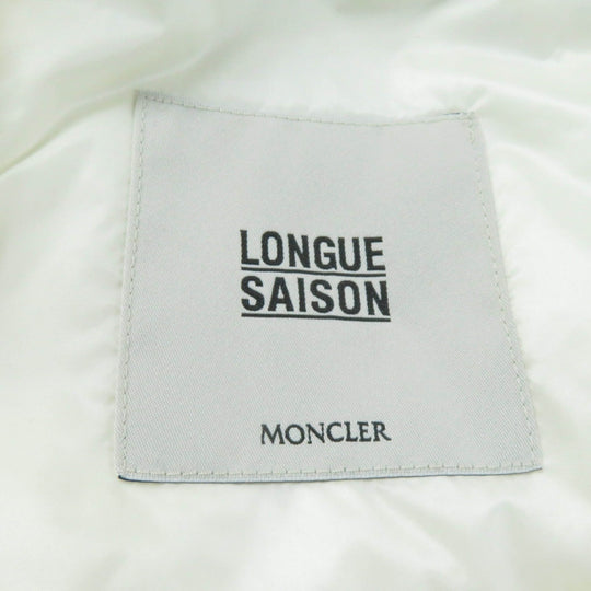 MONCLER down coat Outer: 100% nylon, Lining: 100% nylon, Part: 100% nylon, Part: 100% nylon, Filling: 90% down, Filling: 10% feather white GNOSIA Women 1 Used Authentic