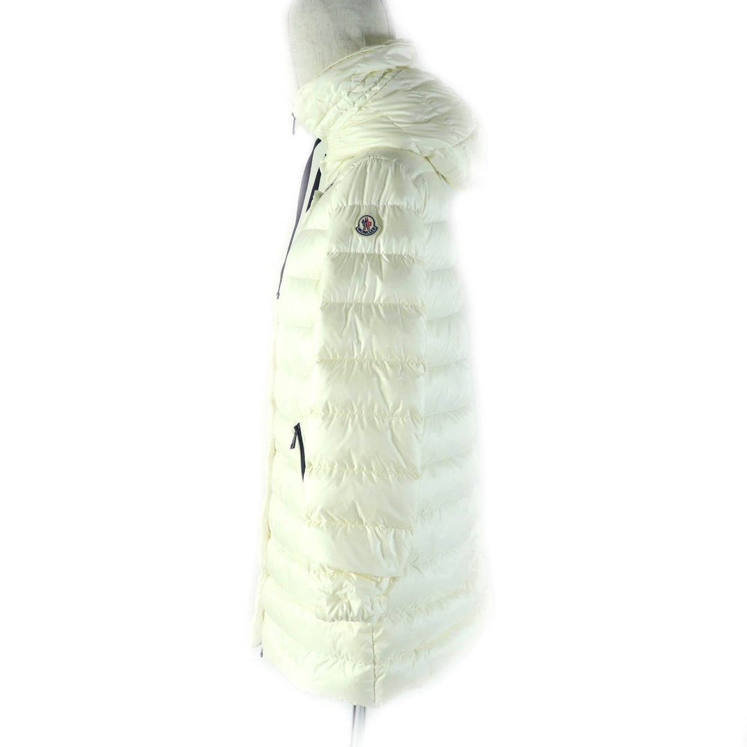 MONCLER down coat Outer: 100% nylon, Lining: 100% nylon, Part: 100% nylon, Part: 100% nylon, Filling: 90% down, Filling: 10% feather white GNOSIA Women 1 Used Authentic