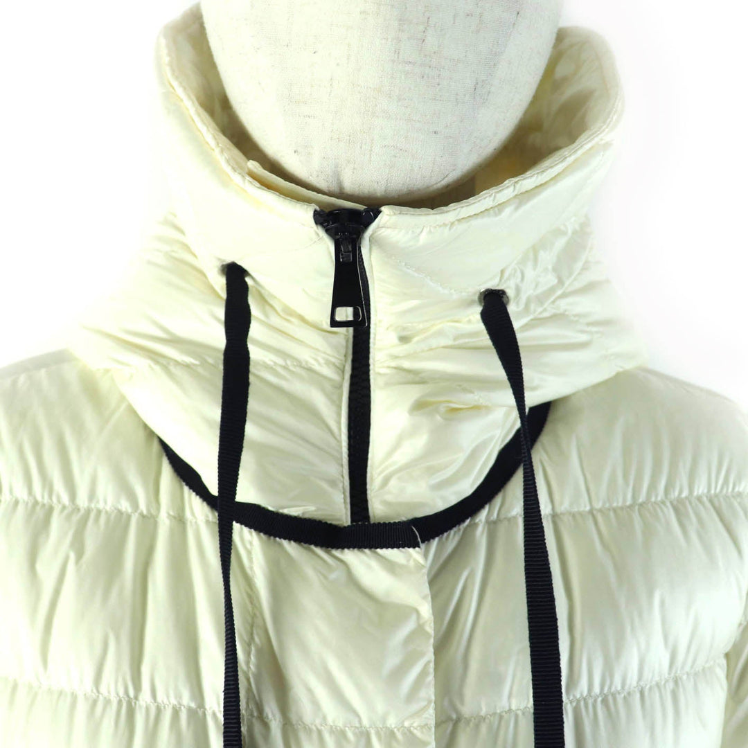 MONCLER down coat Outer: 100% nylon, Lining: 100% nylon, Part: 100% nylon, Part: 100% nylon, Filling: 90% down, Filling: 10% feather white GNOSIA Women 1 Used Authentic
