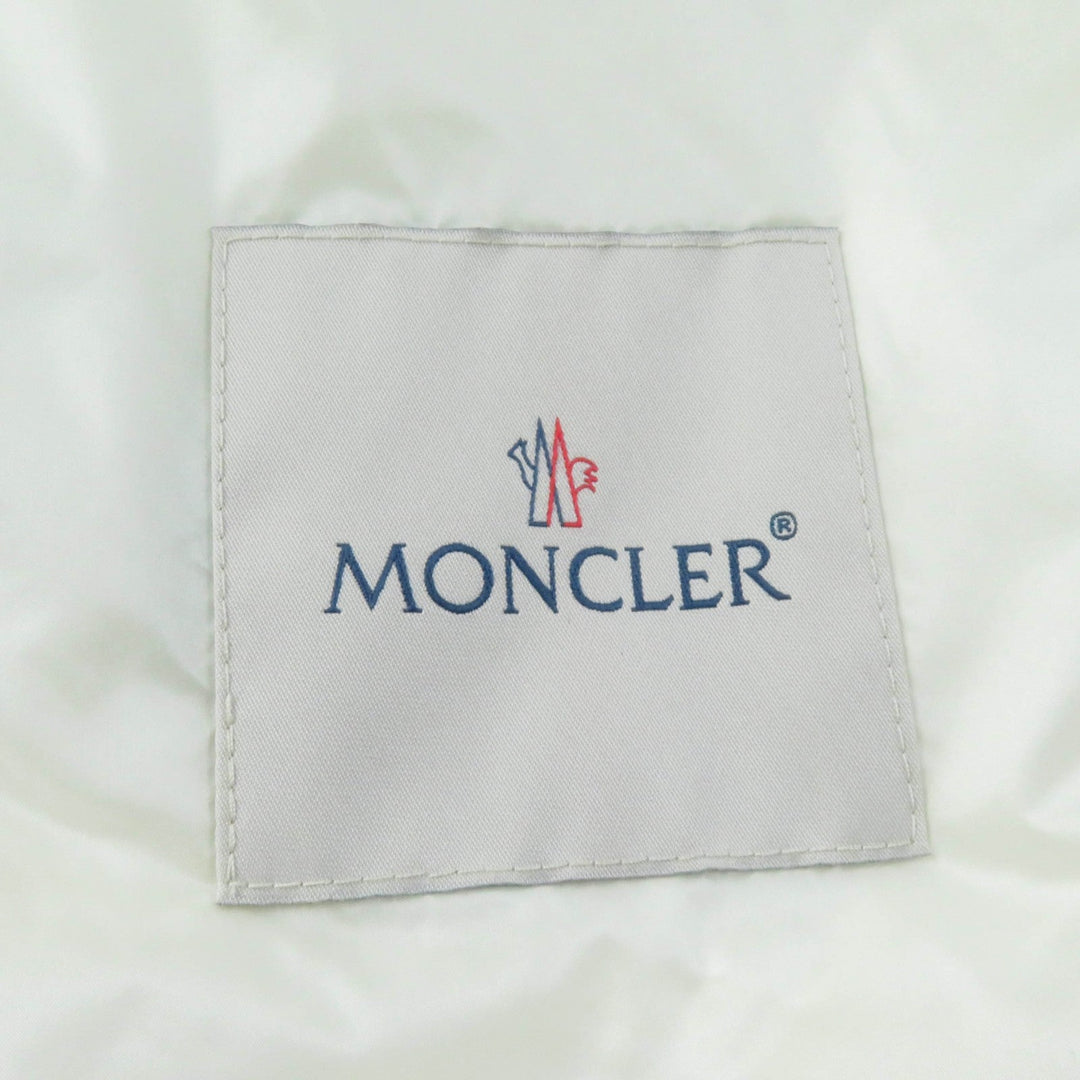 MONCLER down coat Outer: 100% nylon, Lining: 100% nylon, Part: 100% nylon, Part: 100% nylon, Filling: 90% down, Filling: 10% feather white GNOSIA Women 1 Used Authentic