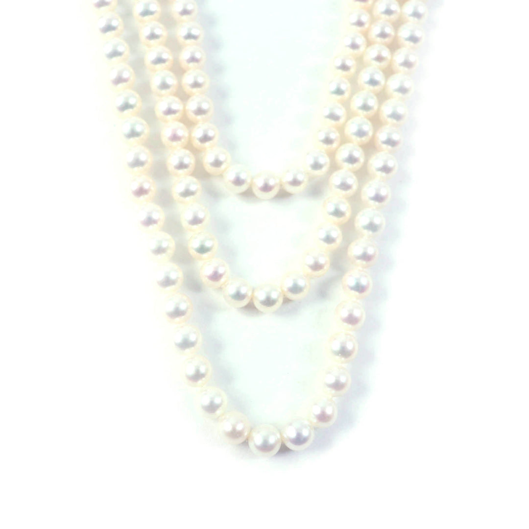TIFFANY&Co. Necklace Main: Pearl, Part: SV925 white Ziegfeld Collection Pearl Wrap Necklace Women Used Authentic
