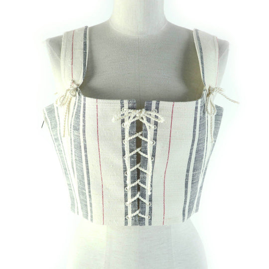 Christian Dior tops 111B22A7760 Outer: 51% cotton, Outer: 49% silk, Lining: 100% cotton Multi Women 40 Used Authentic