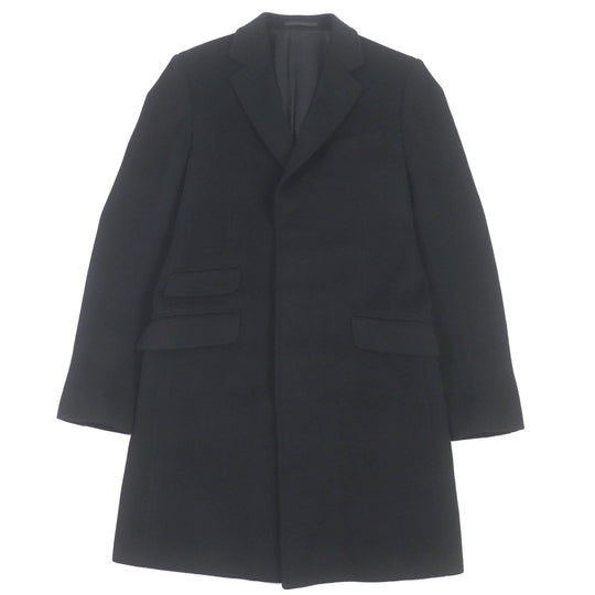 GUCCI Chester coat 439365 Outer: 100% wool, Lining: 100% rayon black mens 44 Used Authentic