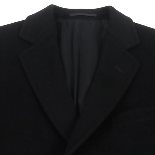 GUCCI Chester coat 439365 Outer: 100% wool, Lining: 100% rayon black mens 44 Used Authentic